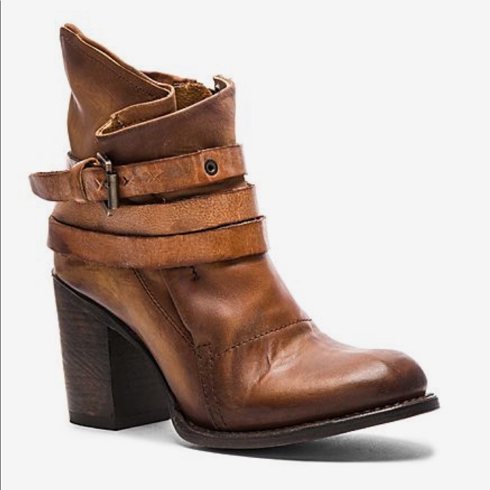 Freebird by Steven Blaze ankle boot 8 Cognac